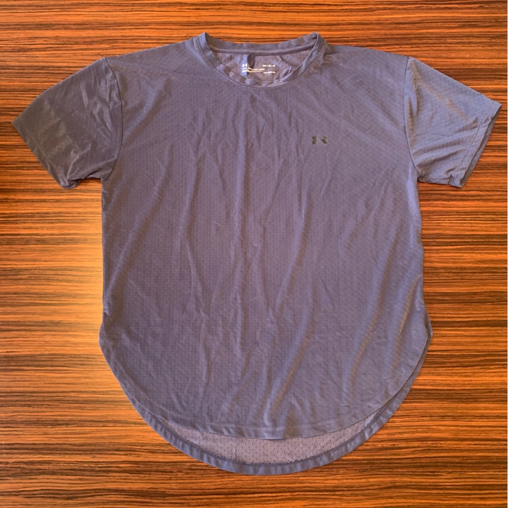 Under Armour Athletic Top Size M Blue (Coordinating Shorts in Separate Listing)